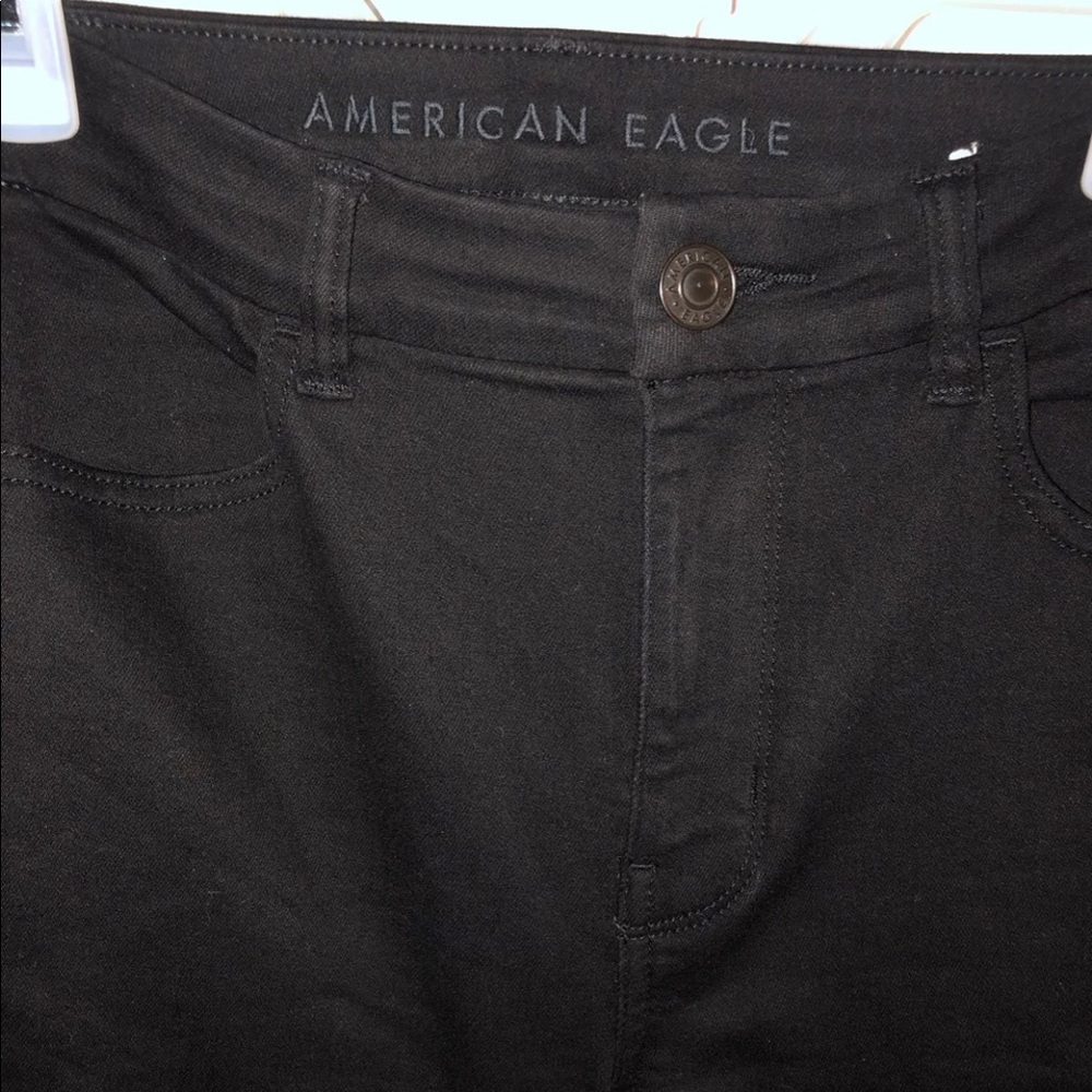 SOLD - American Eagle Black Ne(X)t Level Jeans